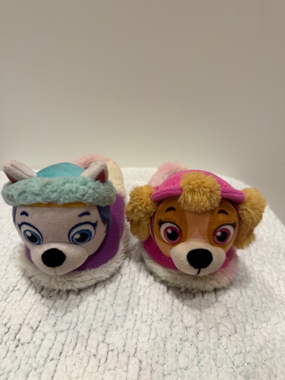 Paw Patrol Character Slippers - Blue Pink Rainbow Skye Everest 7-8